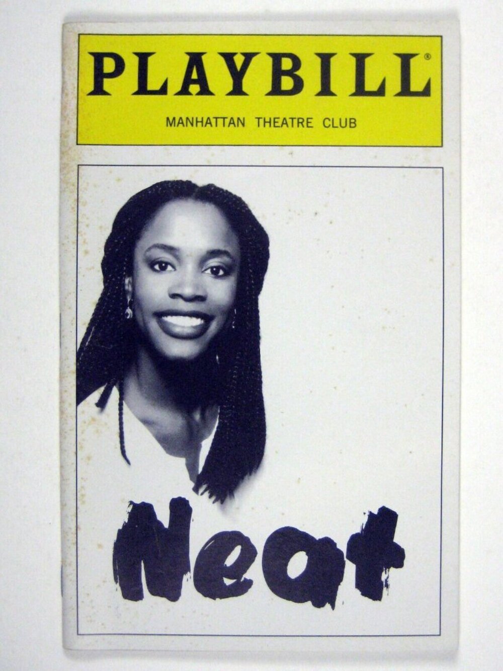 Neat Playbill February 1997 Charlayne Woodard Tazewell Thompson Theatre Club
